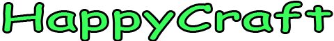 Баннер сервера HappyCraft - ОП за игроовыее монеты сервер Майнкрафт