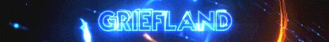 Баннер сервера ❤️ GriefLand ❤️ТОПОВЫЙ ГРИФ 🔥1.16-1.21🔥Руны 😡 сервер Майнкра