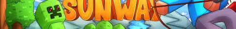Баннер сервера Актуальный адрес - play.sunw.pw сервер Майнкрафт