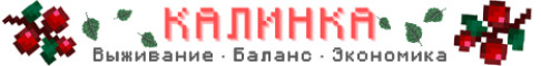 Баннер сервера kalinka-mc.net