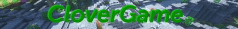 Баннер сервера mc.clovergame.org