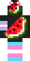 Скин Майнкрафт _WtrMelon_ — как выглядит персонаж спереди