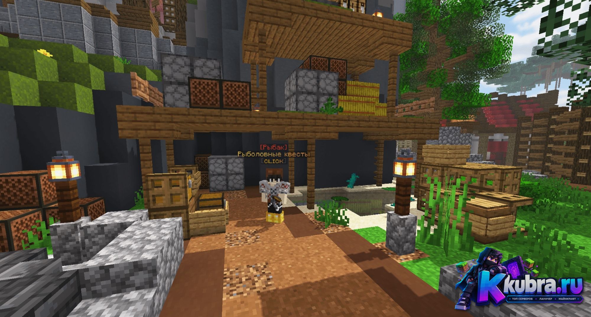 Скриншот 1 сервера DISPLAYCRAFT сервер Майнкрафт
