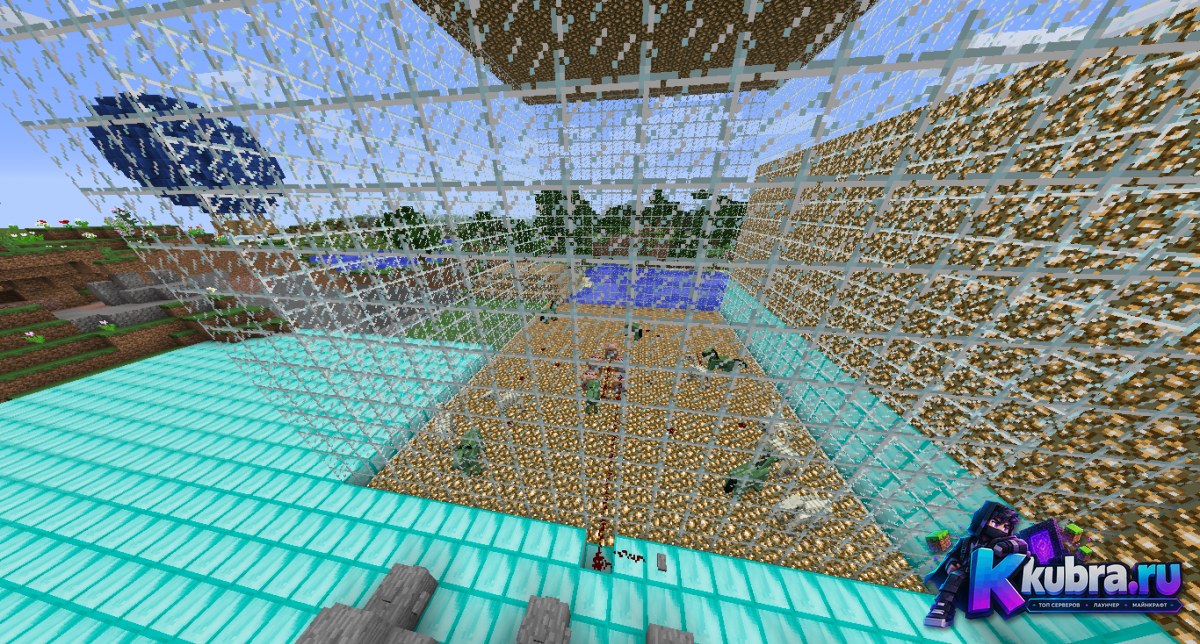Скриншот 9 сервера Russian-server.myserver.gs сервер Майнкрафт